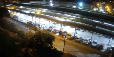 Sındırgı’da meydana gelen 4.8 büyüklüğündeki deprem kamerada