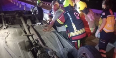 Bandırma-Susurluk Karayolu’nda trafik kazası: 1 kişi yaralandı