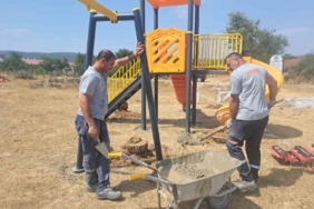 Bilecik’te çocuklar için 14 köye yeni oyun parkı