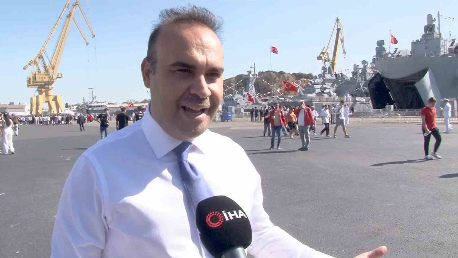 Sanayi ve Teknoloji Bakanı Kacır: "Türk milleti karada olduğu gibi denizlerde de çok güçlü"