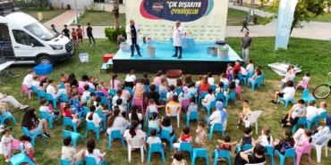 Kandıra’da çocuklar doyasıya eğlendi