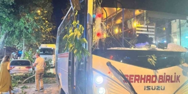 Edirne’de ağaç devrildi, 2 araç hasar gördü