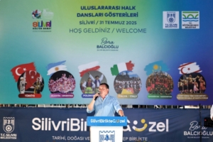 Uluslararası halk dansları gösterileri Silivri’de renkli görüntülere sahne oldu