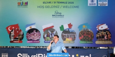 Uluslararası halk dansları gösterileri Silivri’de renkli görüntülere sahne oldu