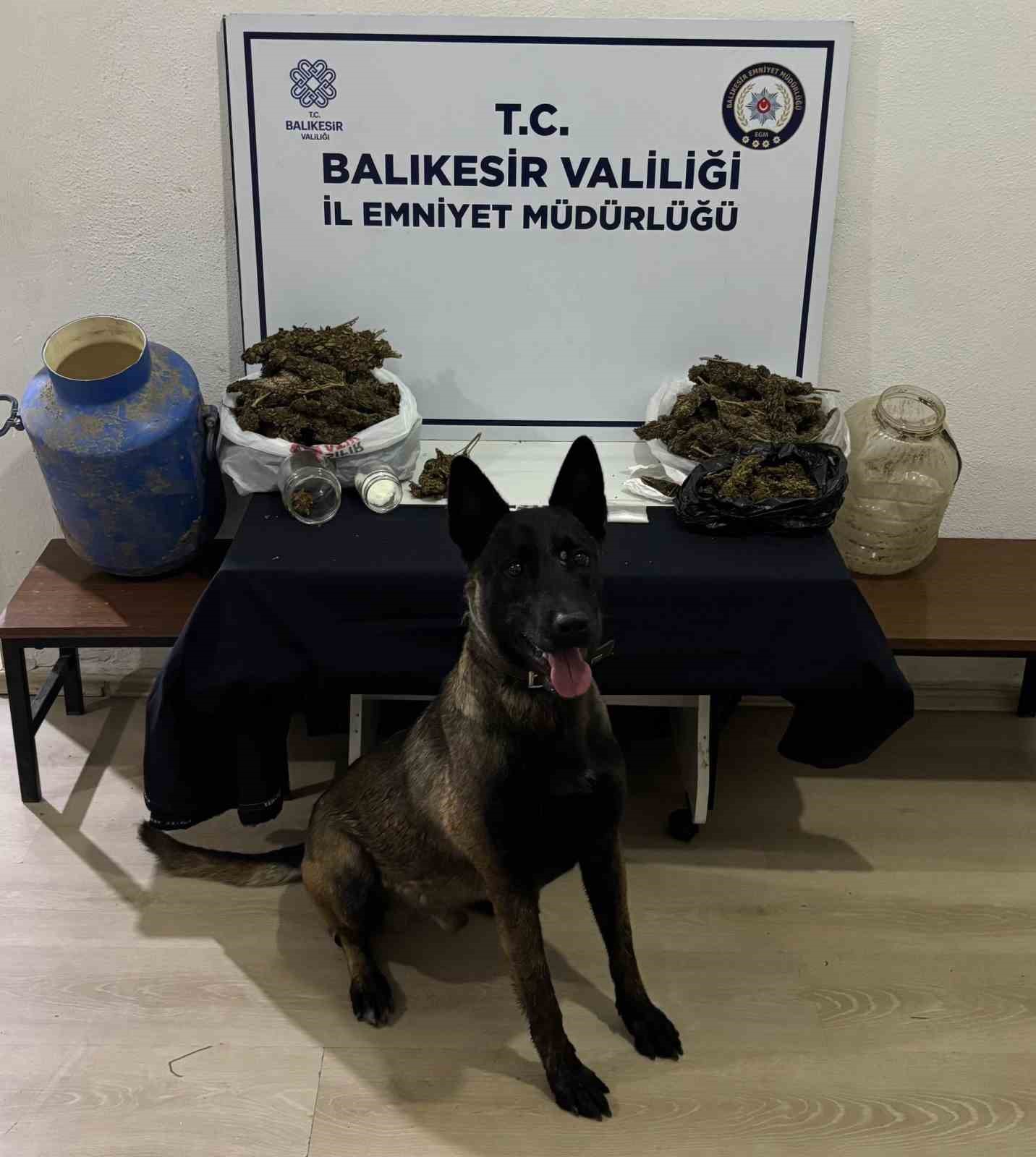 Gönen’de uyuşturucu madde ele geçirildi: 3 şüpheli hakkında işlem