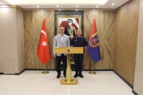 Çanakkale Valisi Toraman’dan Jandarma Kıdemli Albay Akyüz’e hayırlı olsun ziyareti