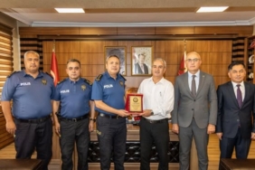 Bilecik emniyetinde veda töreni