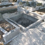 Arnavutköy’de define bulmak amacıyla kazılan mezarlık mahalleliyi isyan ettirdi