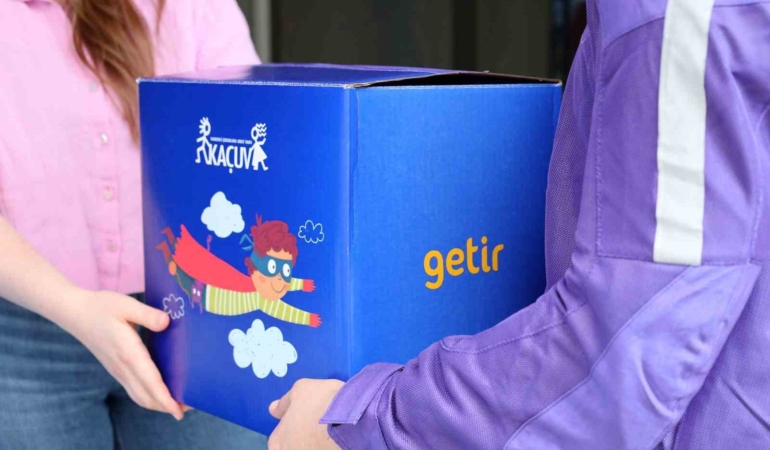 Getir’den KAÇUV’un Umutlu Kutular projesine destek