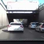 Alkollü sürücü trafiği böyle birbirine kattı