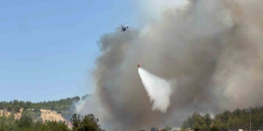 Çanakkale’de yangın sebebiyle boğaz trafiğe kapatıldı