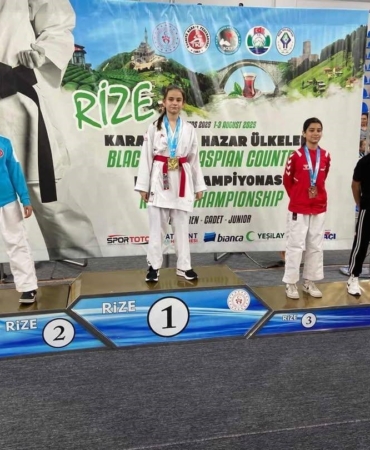 Genç karateciden Bilecik’e uluslararası gurur