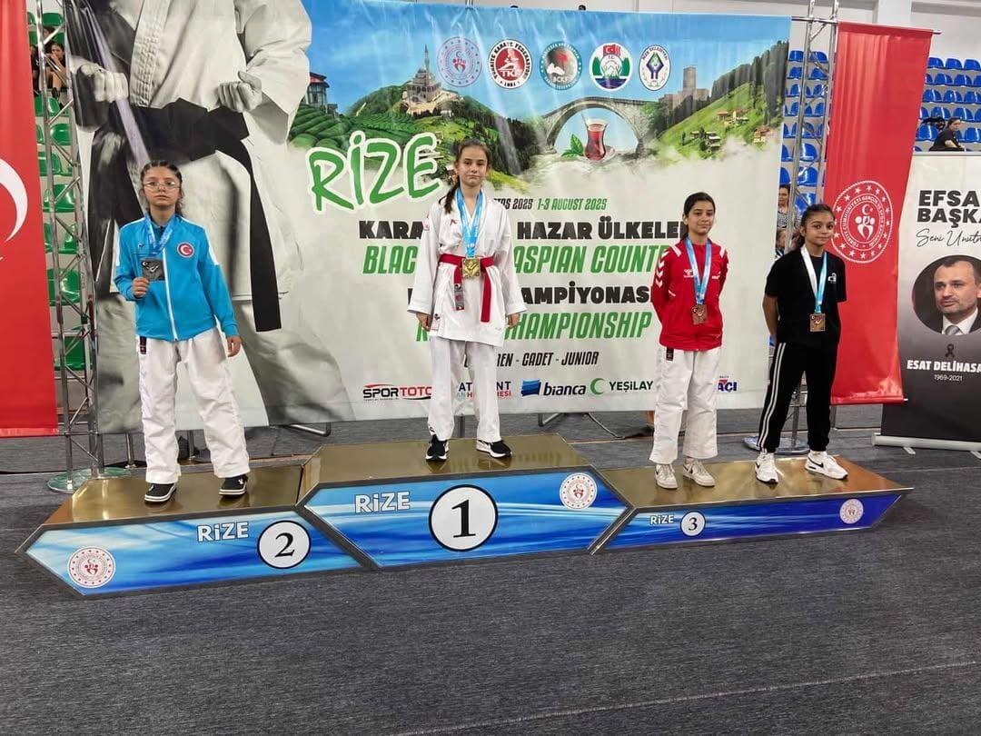 Genç karateciden Bilecik’e uluslararası gurur