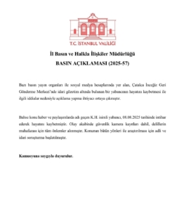 İstanbul Valiliğinden Çatalca’daki iddialarla ilgili açıklama