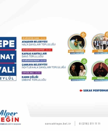 Sancaktepe 2. Kültür ve Sanat Festivali başlıyor