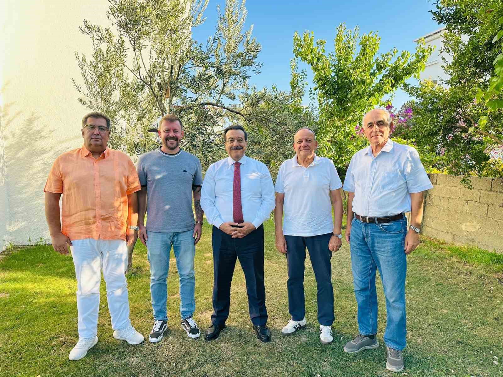 Kaymakam Atilla zeytin üreticileri ile buluştu