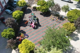 İnegöl’de çocuk parkları daha güvenli
