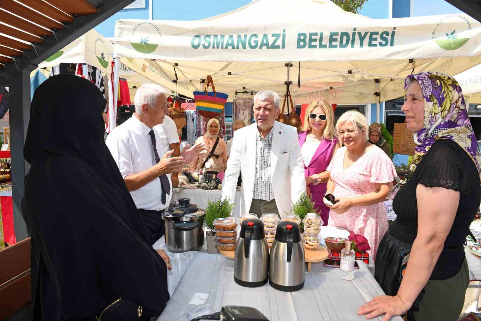 Osmangazi ’Kadın Girişimciler Sokağı’ üçüncü kez kapılarını açtı