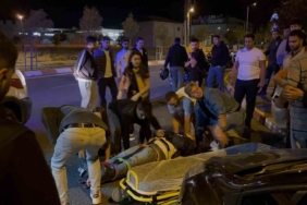 Lüleburgaz’da otomobil ile çarpışan motosikletin sürücüsü yaralandı