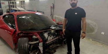17 milyon liralık Ferrari kazasını yapan usta yaşananları anlattı