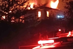 Şile’de alkollü şahıs kaldığı evi yaktı