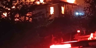 Şile’de alkollü şahıs kaldığı evi yaktı