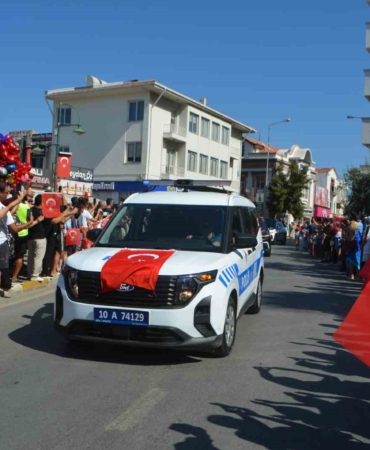Ayvalık’ta Zafer Bayramı’nın 103. yıldönümü coşkusu