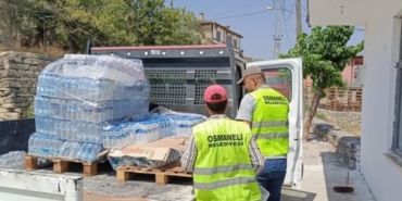 Yangın felaketinin ardından dayanışma örneği