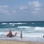 Şile’de denizde akıntıya kapılan vatandaşı cankurtaranlar kurtardı