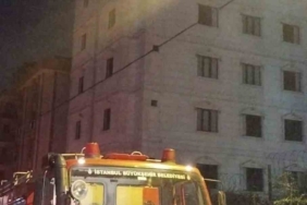 Ümraniye’de otelde çıkan yangın söndürüldü