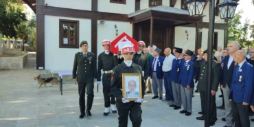 Edirne’de Kıbrıs gazisi son yolculuğuna uğurlandı