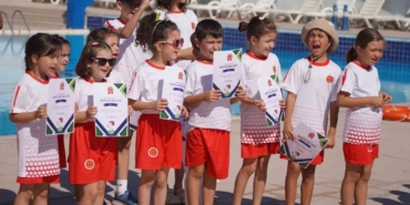 307 öğrenci yaz spor okullarından mezun oldu