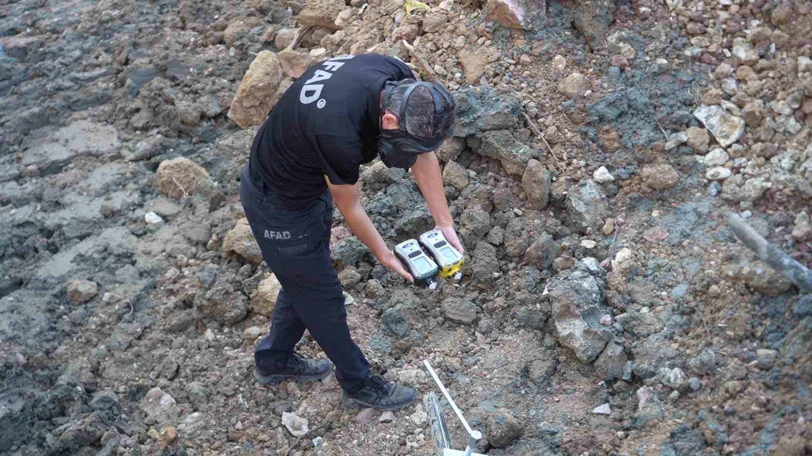 Zemin iyileştirme çalışması sırasında doğal gaz borusu delindi
