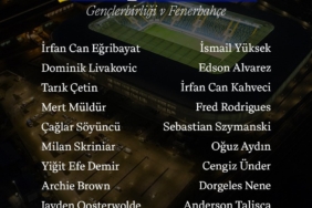 Fenerbahçe’nin Gençlerbirliği maç kadrosu belli oldu
