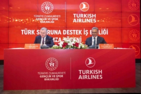 THY ile ile Gençlik ve Spor Bakanlığı arasında "Türk Sporuna Destek" iş birliği protokolü imzalandı