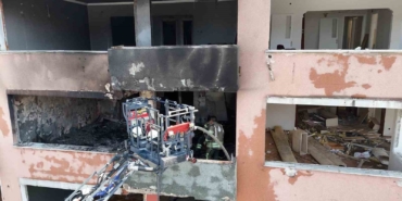 Kartal’da metruk binada yangın paniği