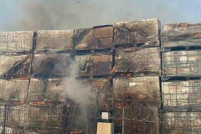 Tekirdağ Çorlu’da tekstil fabrikası ve seramik deposunda yangın