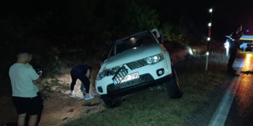 Sağanak yağış kazayı beraberinde getirdi: 2 yaralı