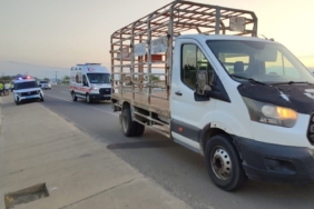 Keşan’da koşu yapan sporcuya tüp kamyonu çarptı