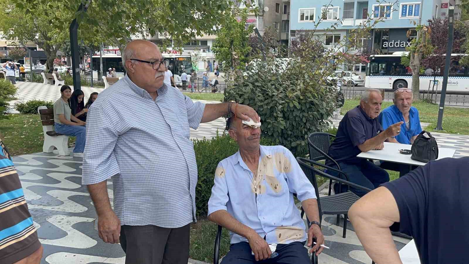 Tekirdağ’da çay bahçesinde kan aktı