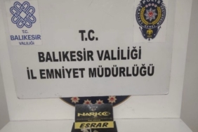 Balıkesir’de uyuşturucu taciri 3 şahıs tutuklandı