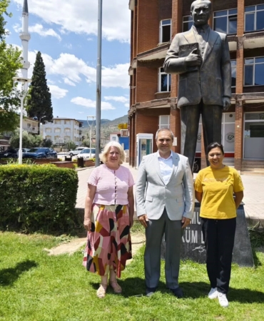 İki belediye arasında yapılacak işbirlikleri görüşüldü