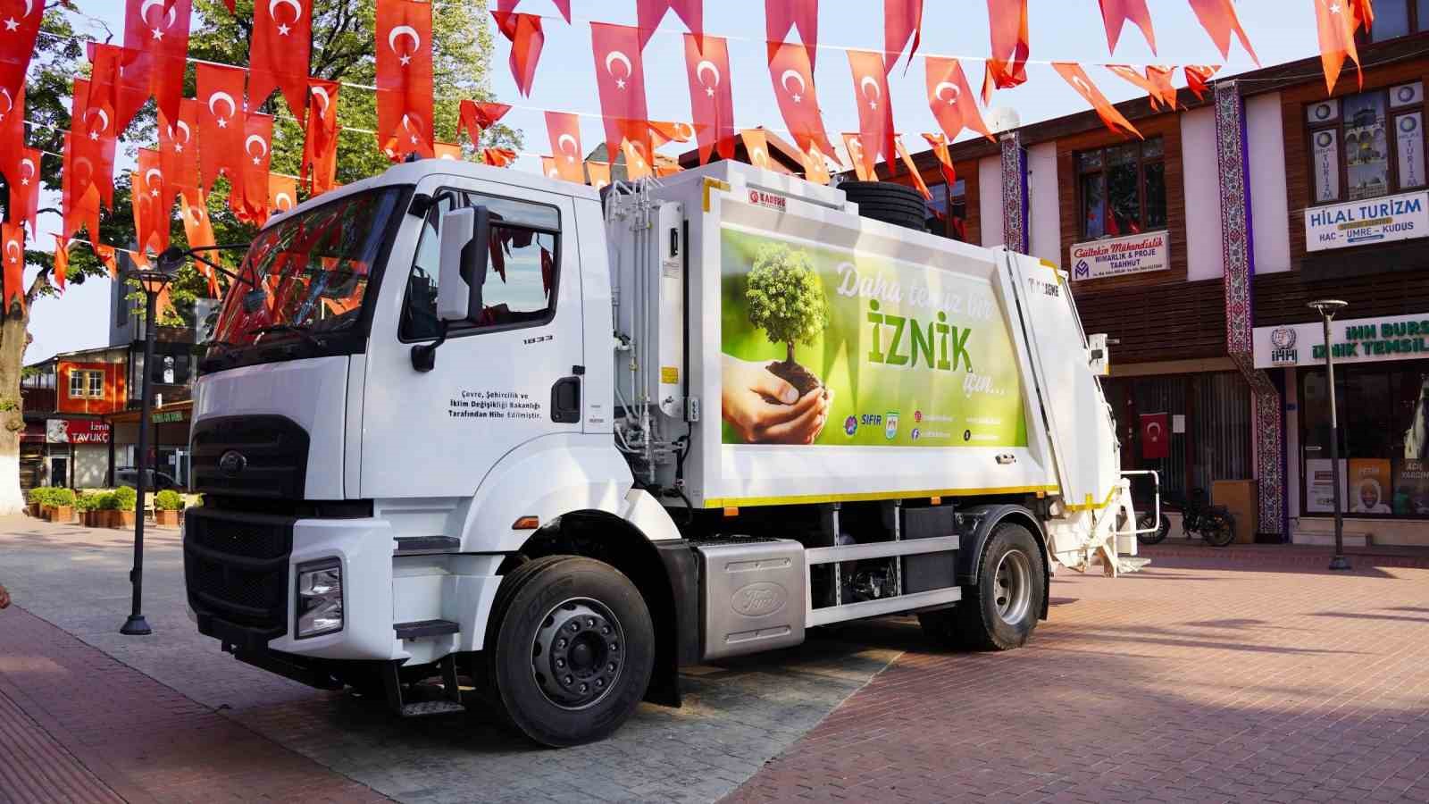 Bakanlık’tan İznik’e araç desteği