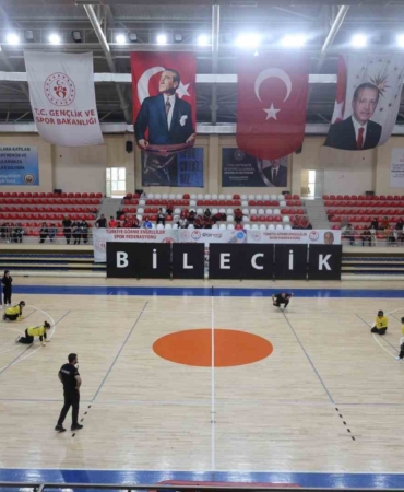 Goalball Kadınlar 2.Lig müsabakaları Bilecik’te başladı
