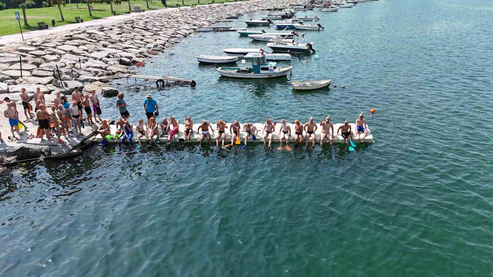 Milli takım için kulaçlar Darıca’da atıldı