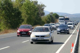 Balıkesir’de yaz tatili bitti, trafik yoğunluğu başladı