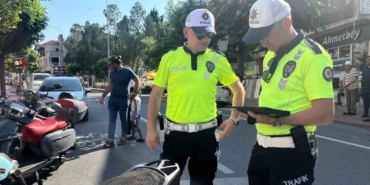 Hayrabolu’da motosiklet denetimi yapıldı