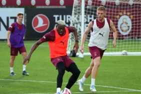 Galatasaray, Gaziantep FK maçı hazırlıklarını sürdürdü