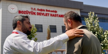 Bozüyük Devlet Hastanesi Manevi Destek Birimi hasta ve yakınlarının yanında