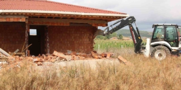 Kırsalda kaçak yapıya geçit verilmiyor